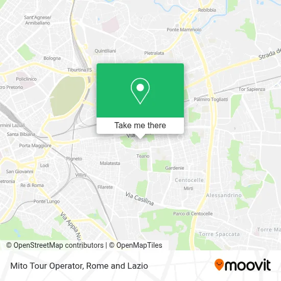 Mito Tour Operator map