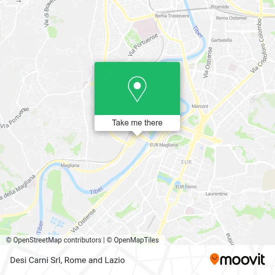 Desi Carni Srl map