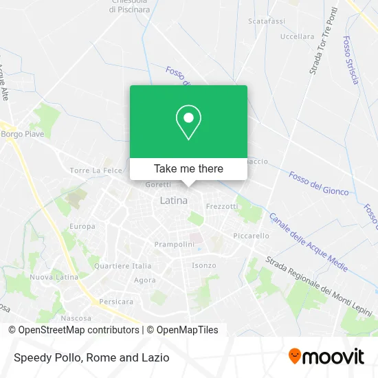 Speedy Pollo map