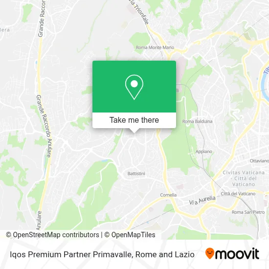 Iqos Premium Partner Primavalle map