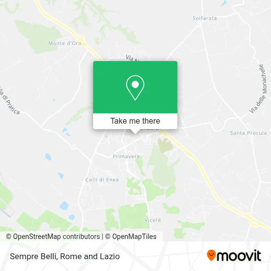 Sempre Belli map