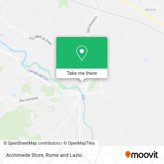 Archimede Store map