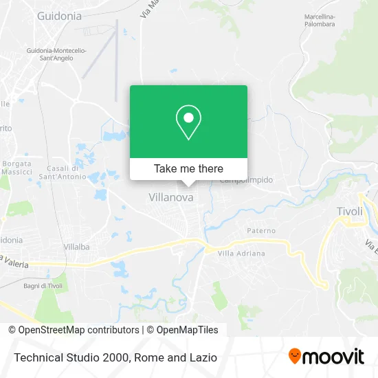 Technical Studio 2000 map
