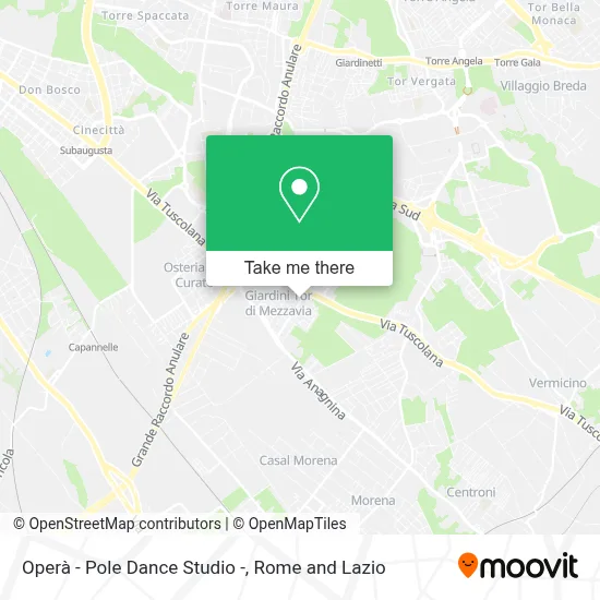 Operà - Pole Dance Studio - map