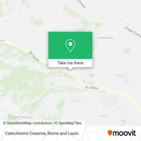 Catechismo Cresima map