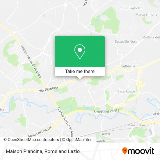 Maison Plancina map