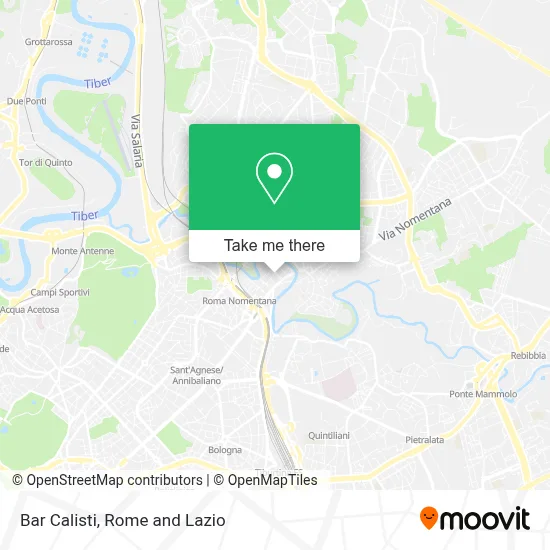 Bar Calisti map