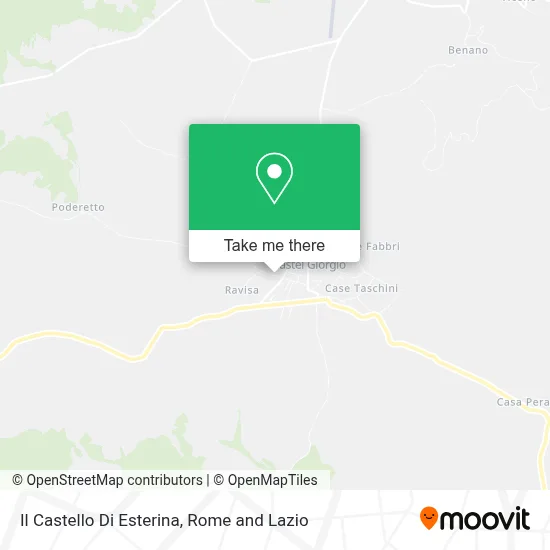 Il Castello Di Esterina map