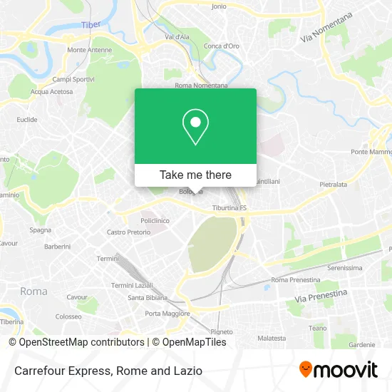 Carrefour Express map