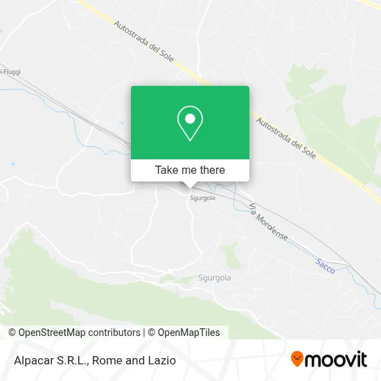 Alpacar S.R.L. map