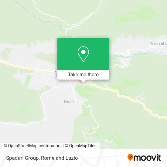 Spadari Group map