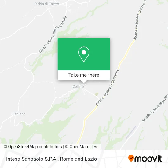 Intesa Sanpaolo S.P.A. map