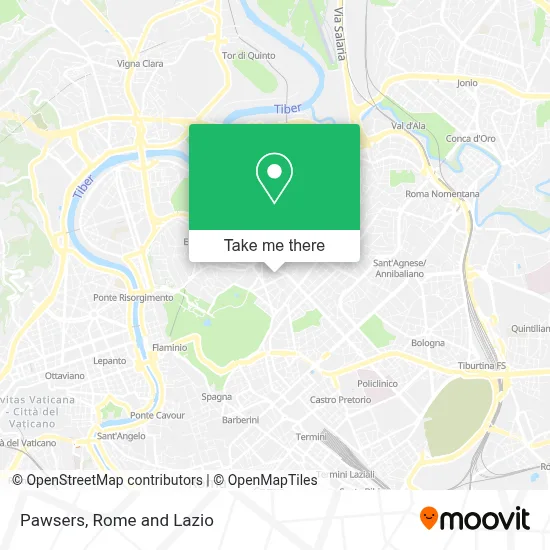 Pawsers map