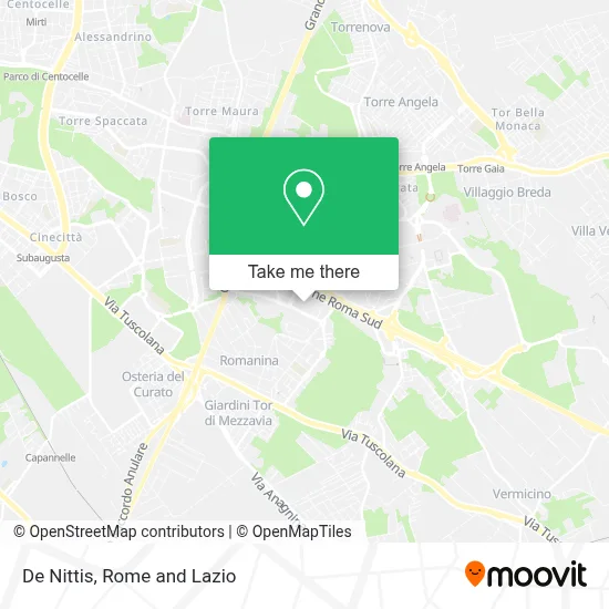 De Nittis map