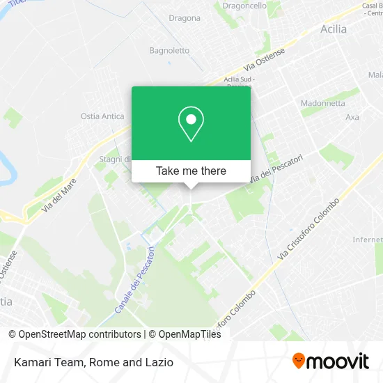 Kamari Team map