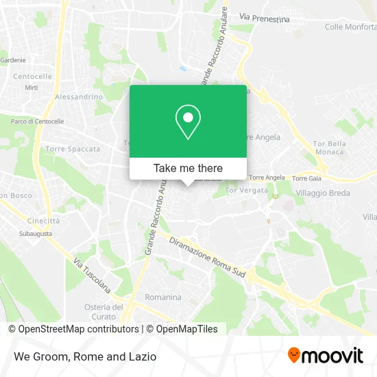 We Groom map