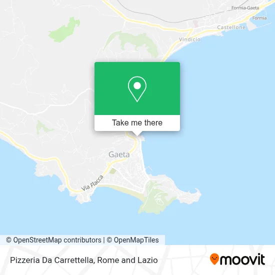 Pizzeria Da Carrettella map