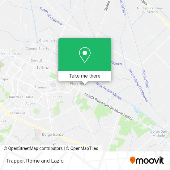 Trapper map