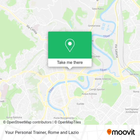 Your Personal Trainer map