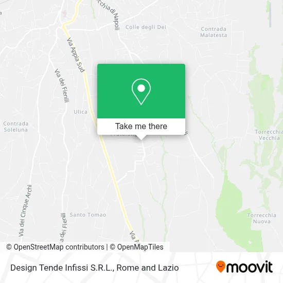 Design Tende Infissi S.R.L. map