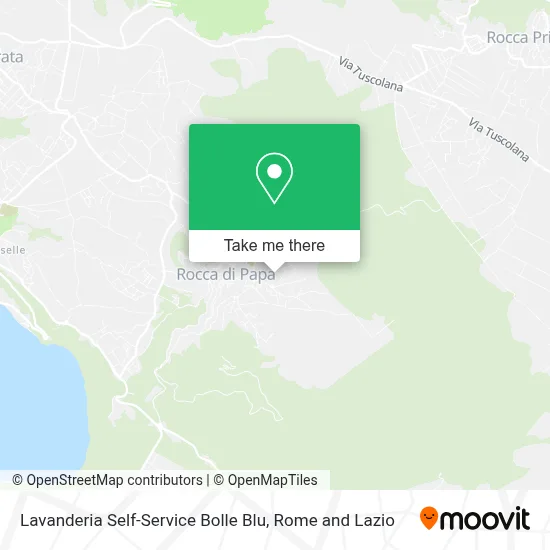 Lavanderia Self-Service Bolle Blu map