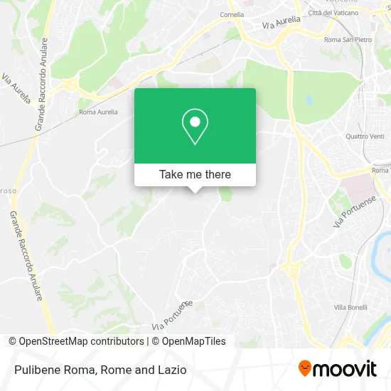 Pulibene Roma map