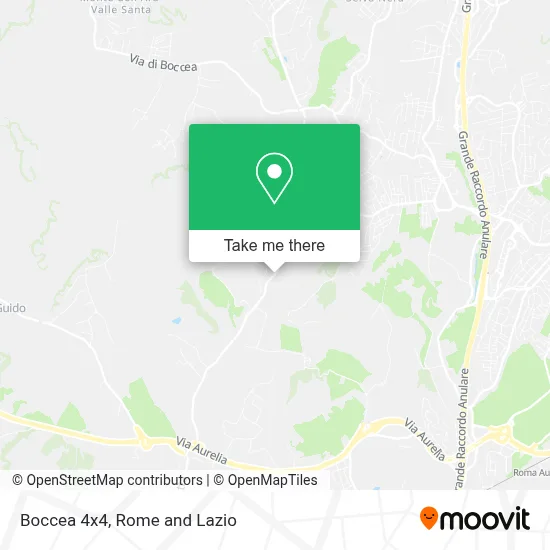 Boccea 4x4 map