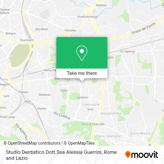 Studio Dentistico Dott.Ssa Alessia Guerrini map