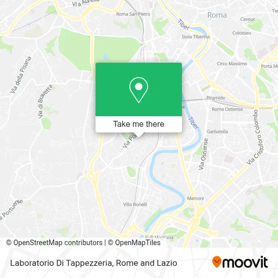 Laboratorio Di Tappezzeria map