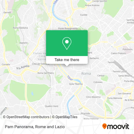 Pam Panorama map