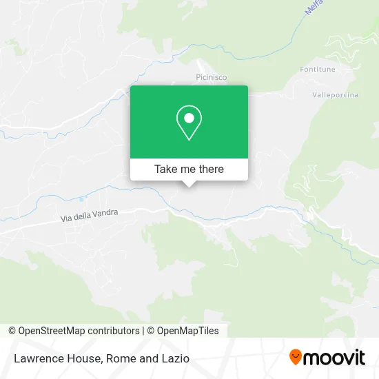 Lawrence House map