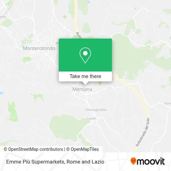 Emme Più Supermarkets map
