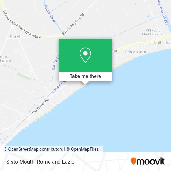 Sisto Mouth map