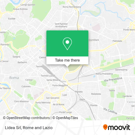 Lidea Srl map