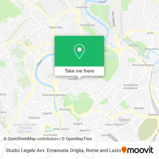 Studio Legale Avv. Emanuela Origlia map