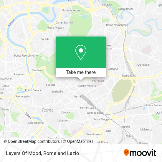 Layers Of Mood map