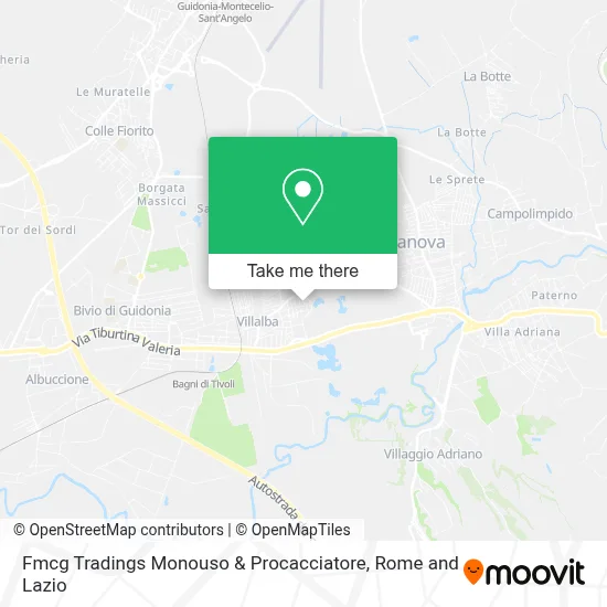Fmcg Tradings Monouso & Procacciatore map