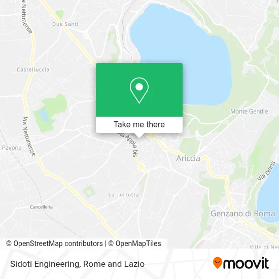 Sidoti Engineering map