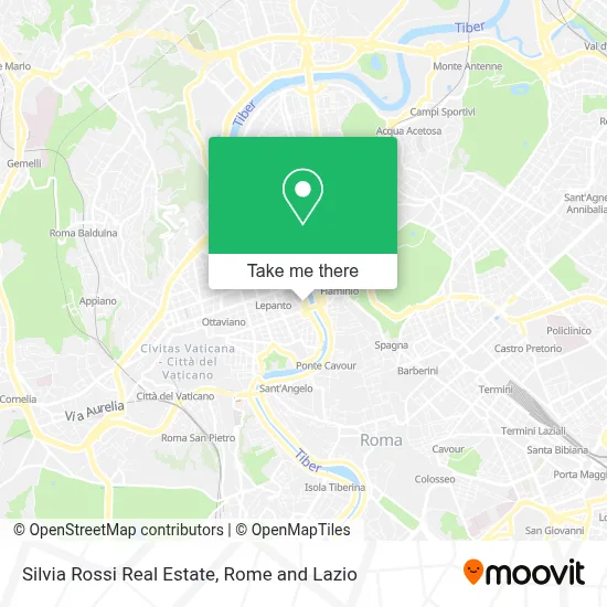 Silvia Rossi Real Estate map