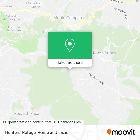 Hunters' Refuge map