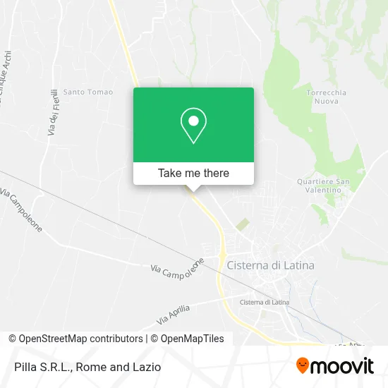 Pilla S.R.L. map