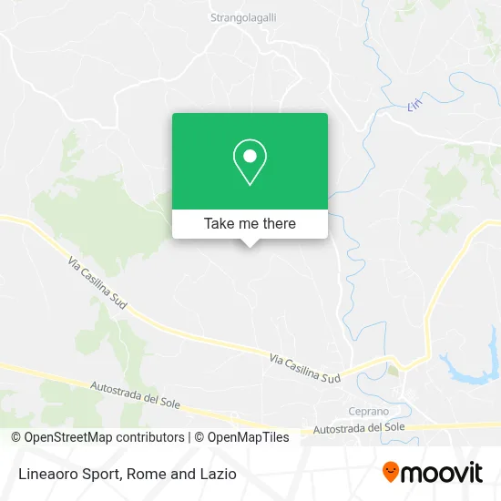 Lineaoro Sport map