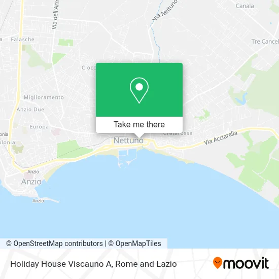 Holiday House Viscauno A map