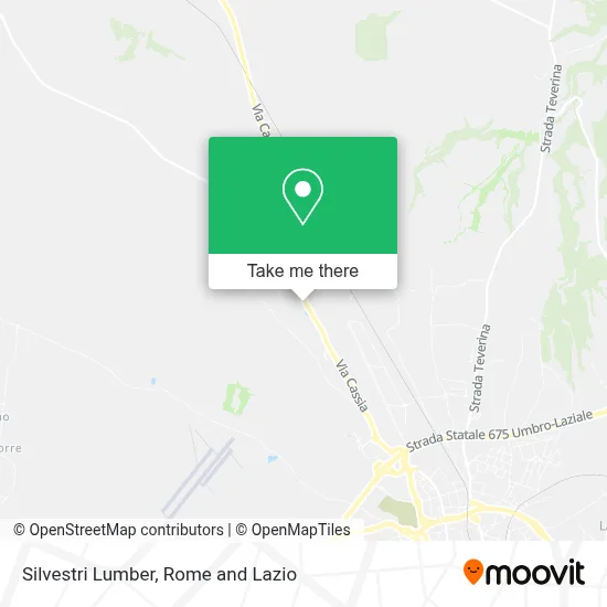 Silvestri Lumber map