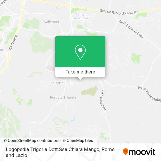 Logopedia Trigoria Dott.Ssa Chiara Mango map