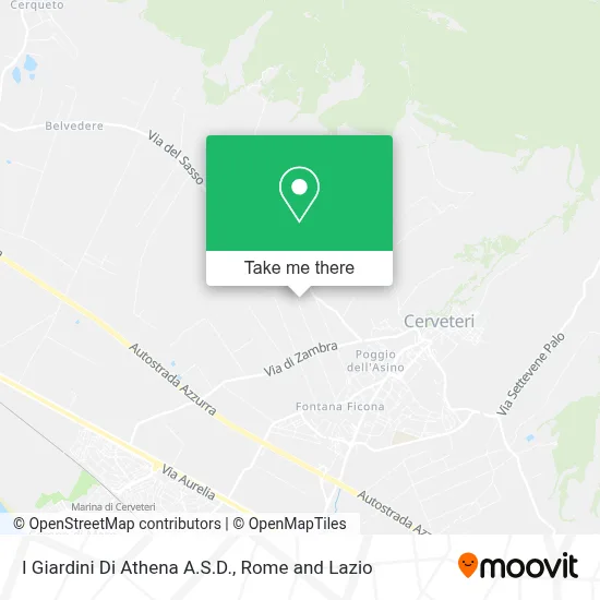 I Giardini Di Athena A.S.D. map
