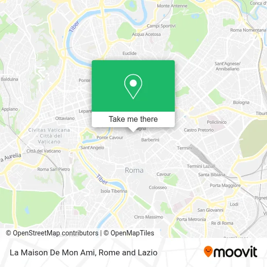 La Maison De Mon Ami map