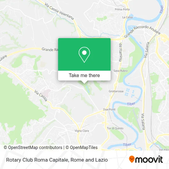 Rotary Club Roma Capitale map
