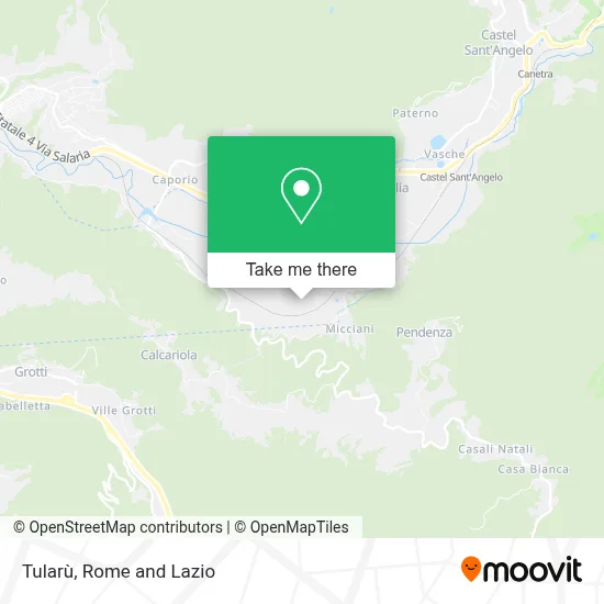 Tularù map