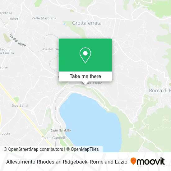 Allevamento Rhodesian Ridgeback map